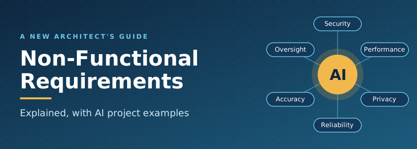 Non-functional requirements explained: a new architect’s guide, with an AI project example